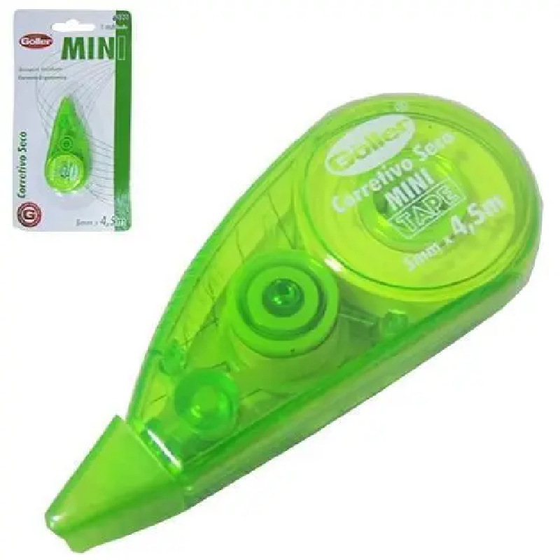 Fita Corretivo Mini 5Mmx4,5M Na Cartela - Daiwa/Goller