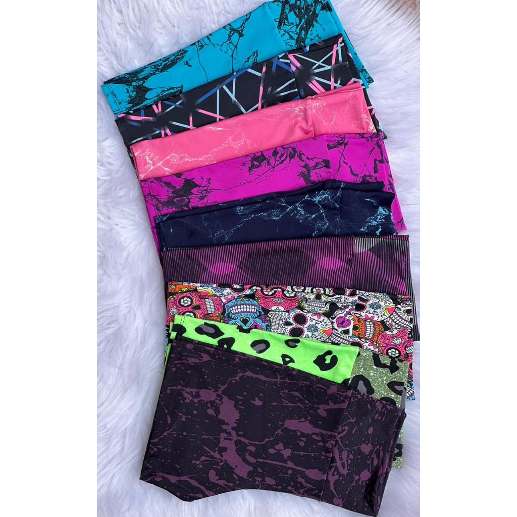 Kit 10 Shorts meia coxa Premium Academia, Caminhada, Parque, Ginastica