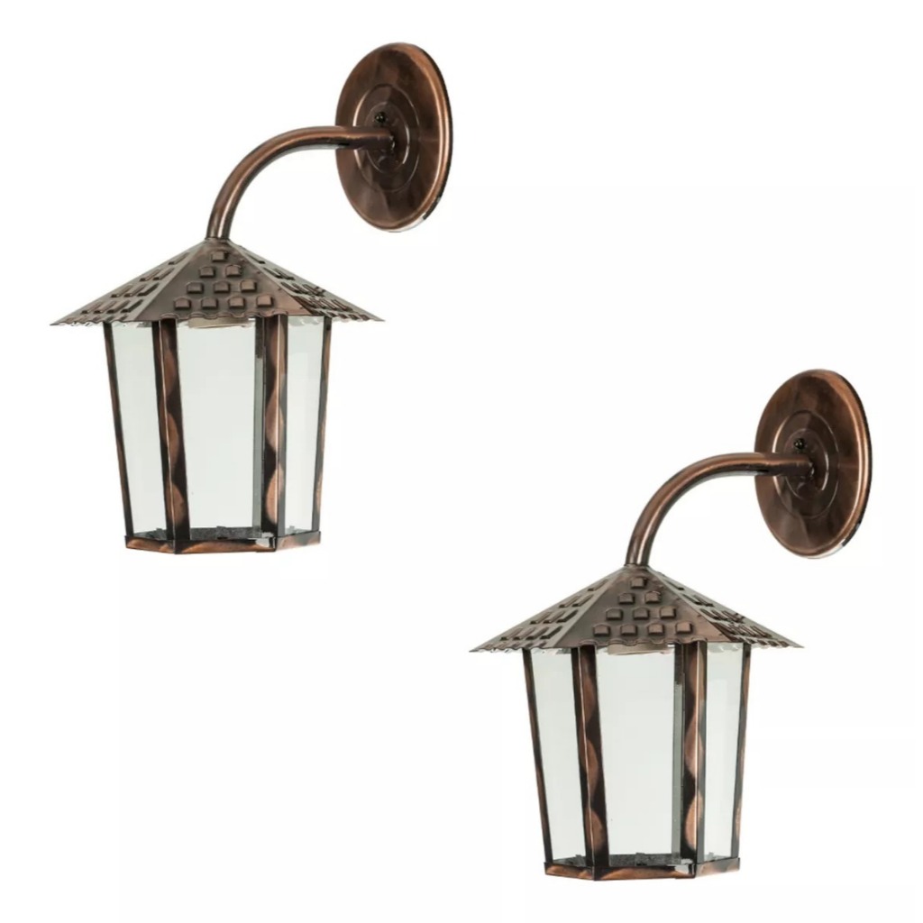 Arandela Rústica Externa Colonial: Onde Comprar | BuscaProdutos