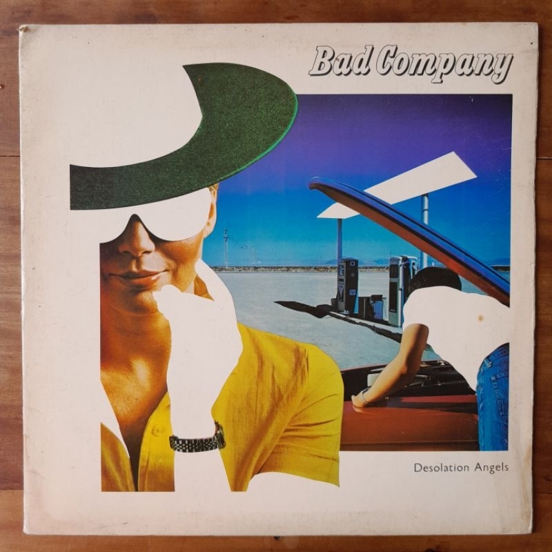 Bad Company-Desolation Angels-lp capa dupla com encarte-vinil