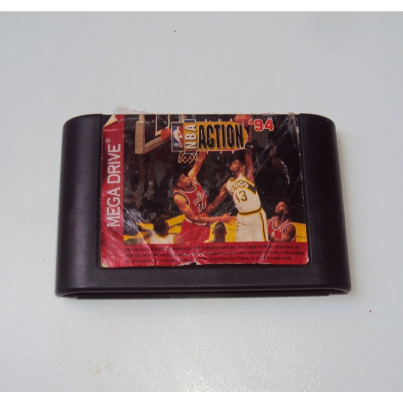 Nba Action 94 Original Tectoy Para Mega Drive - Funcionando - Usado