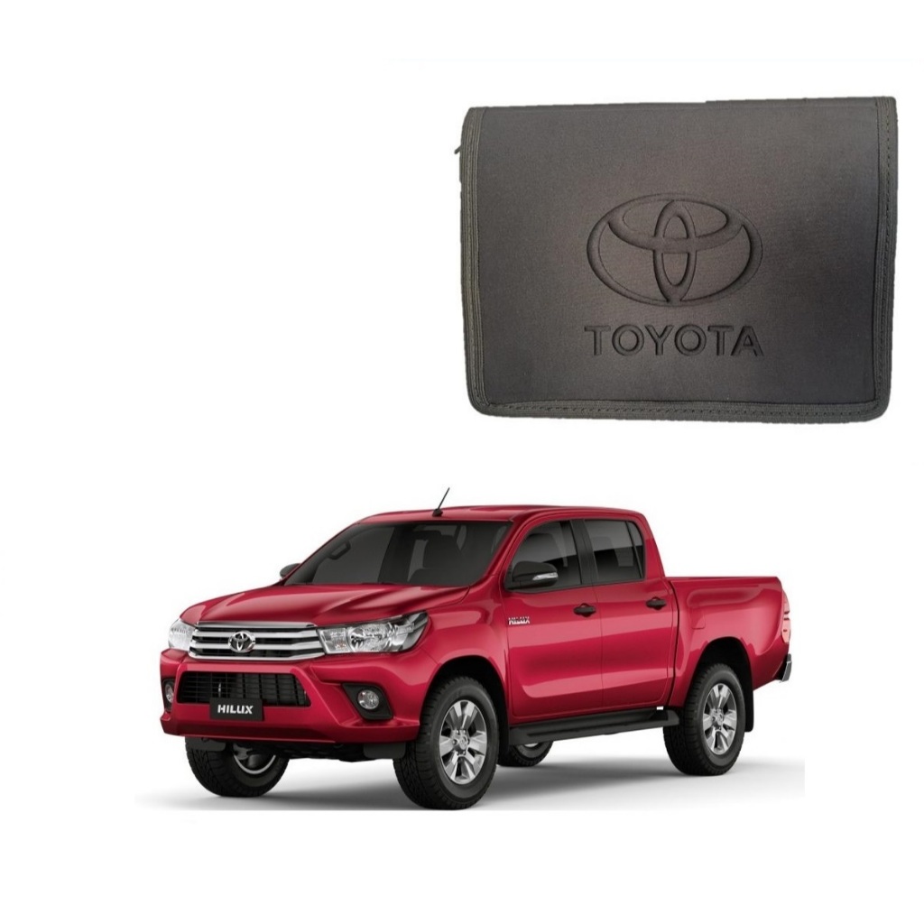Case Rígido Capa Porta Manual P/ Carro Toyota Hilux 12/2022
