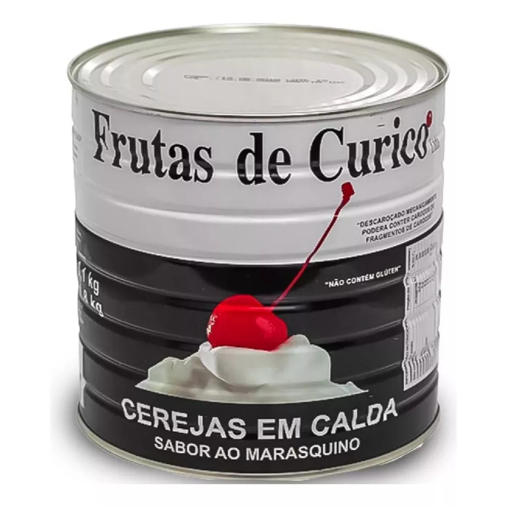 Cereja Em Calda Curico A Melhor - 3,1kg em Oferta na Shopee