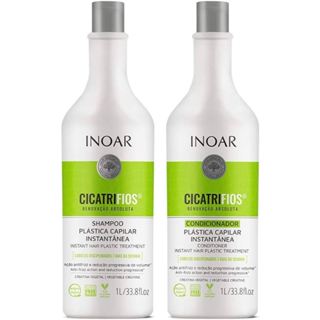KIT INOAR CICATRIFIOS SHAMPOO 1L + CONDICIONADOR 1L em Oferta na Shopee