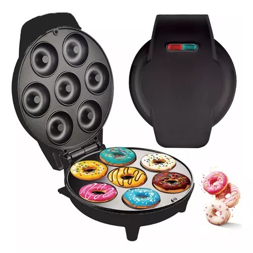 Máquina de Fazer Donuts 7 furos Rosquinhas Confeitaria Culinária 110v