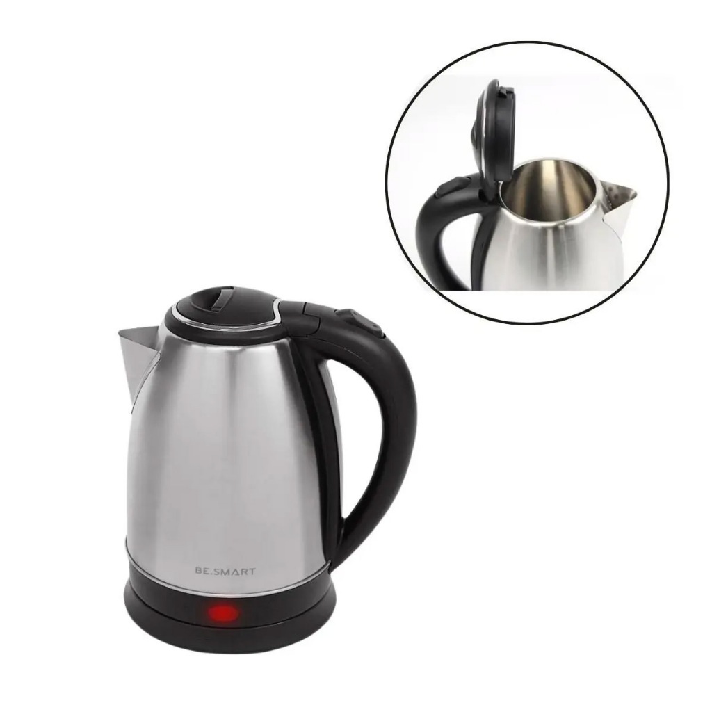 Chaleira Elétrica BSCH100 - Be Smart  Inox 1,8L 127V