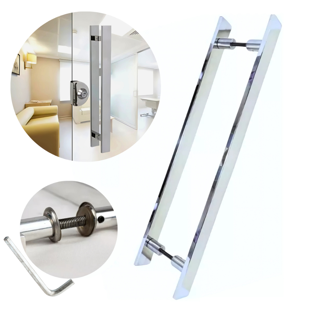 Puxador Cromado Quadrado: Onde Comprar | BuscaProdutos