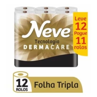 kit 2 Papel Higiênico Neve Folha Tripla Supreme Leve 12 Pague 11x20m