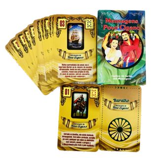 Baralho Tarô Mensagens Povo Cigano 36 Cartas Tarot Explicativas em Oferta na Shopee