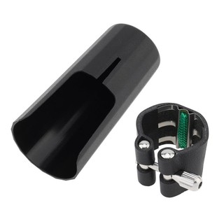 Abraçadeira de couro com Ressonador P/ Sax Alto