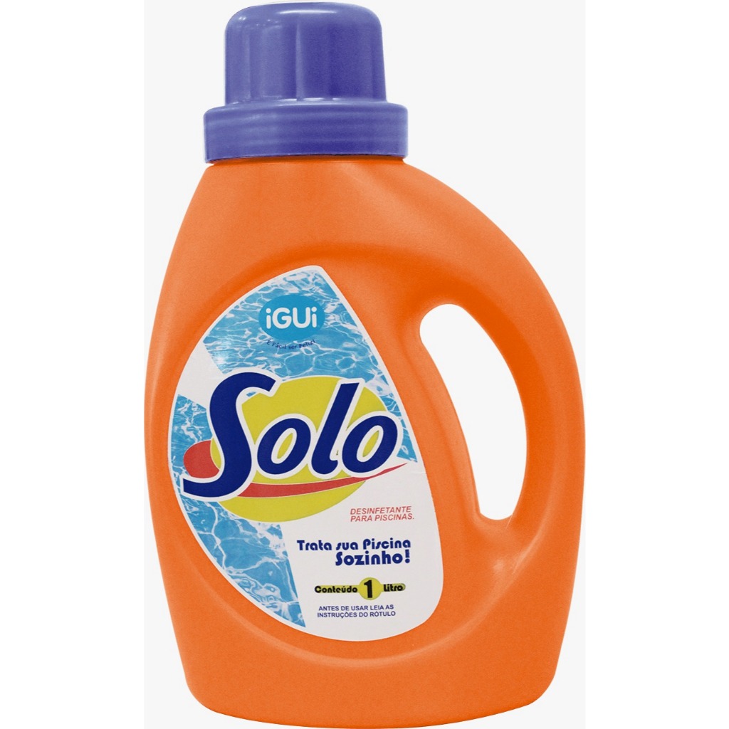 Solo, Trata Sua Piscina Sozinho - 1 Litro - Igui