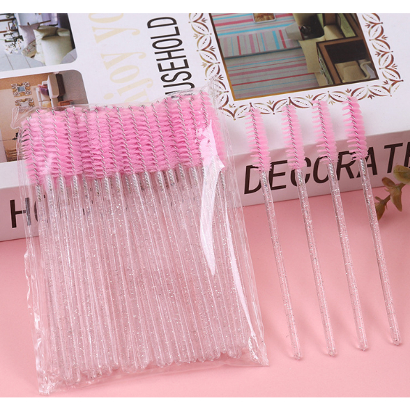 Escovinhas Glitter Extensao De Cilios Sobrancelha Brilho Cores aleatorias em Oferta na Shopee