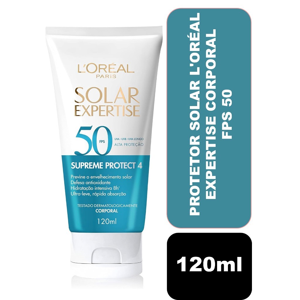 Protetor Solar Corporal L'Oréal Paris Solar Expertise Supreme Protect 4 FPS50