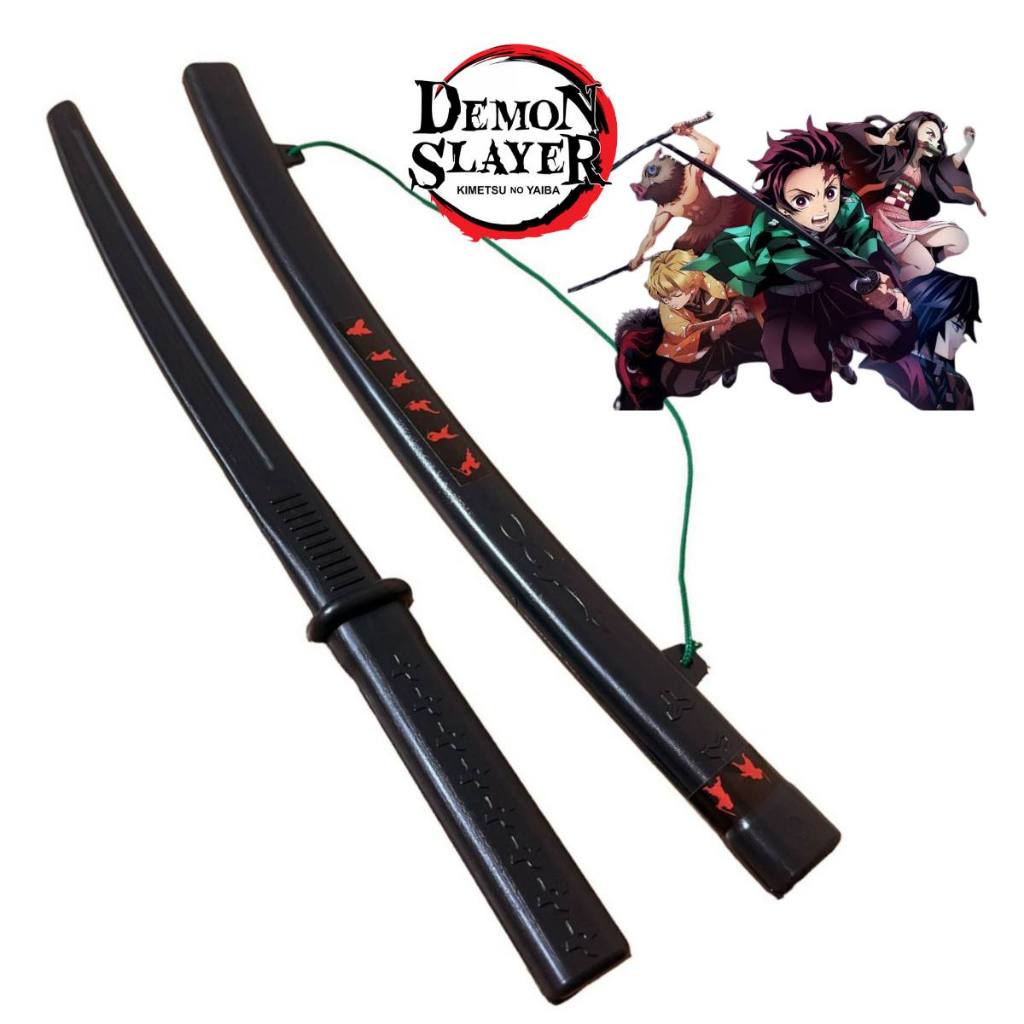 Espada Katana Brinquedo Demon Slayer Kimetsu no Yaiba Tanjiro Fantasia Cosplay Anime
