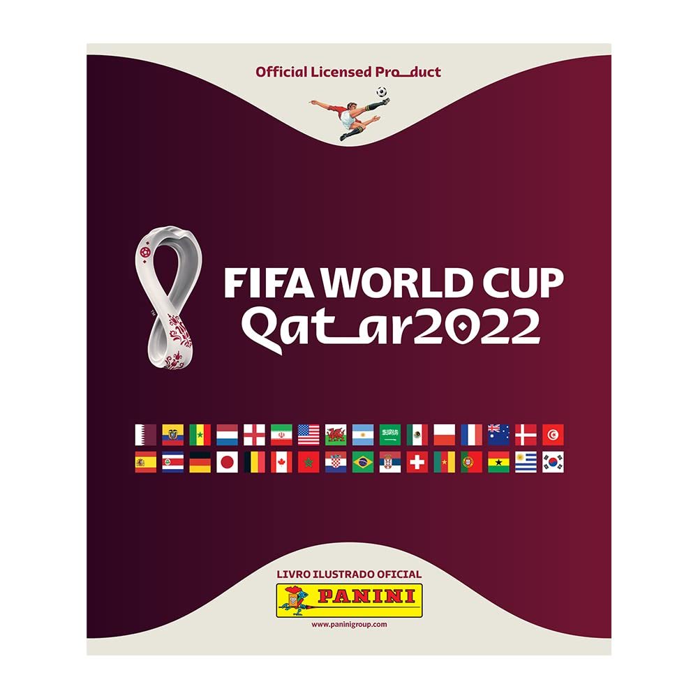 Álbum Capa Brochura Copa Do Mundo Qatar 2022 em Oferta na Shopee