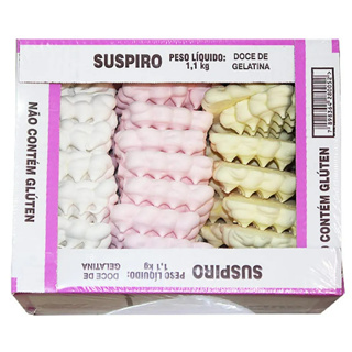 Doce Suspiro Merengue Caixa c/50un Clamel em Oferta na Shopee