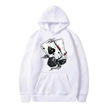 Blusa de Moletom Blusa de Frio Canguru Algodão Baralho Streetwear Lançamento 2024 Envio Imediato Meraki