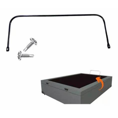 2 Suportes Pra Segurar Colchão Cama Box Baú Aparador Preto ou branco em Oferta na Shopee
