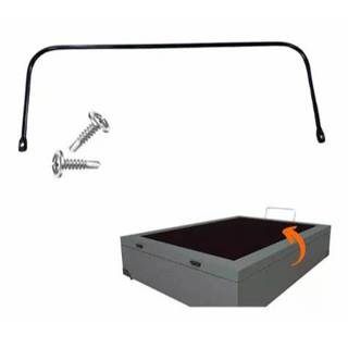 2 Suportes Pra Segurar Colchão Cama Box Baú Aparador Preto ou branco em Oferta na Shopee