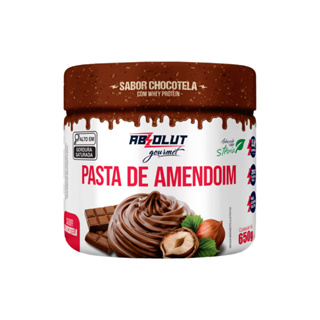 Pasta De Amendoim Gourmet Com Whey Protein Gourmet 650g Absolut Nutrition em Oferta na Shopee