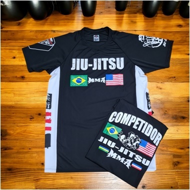 Camiseta Jiu Jitsu Competidor Muay Thai Boxe Mma Academia Treino Luta em Oferta na Shopee