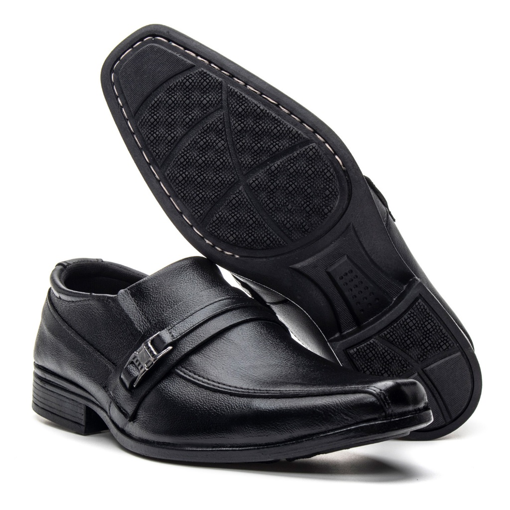 Sapato Social Em Couro Legítimo Casual Oxford Clássico Derby Mocassim Moderno Leve Confortável