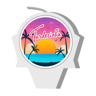 Vela Tardezinha Personalizada: Decoração Festa Temática em Oferta na Shopee