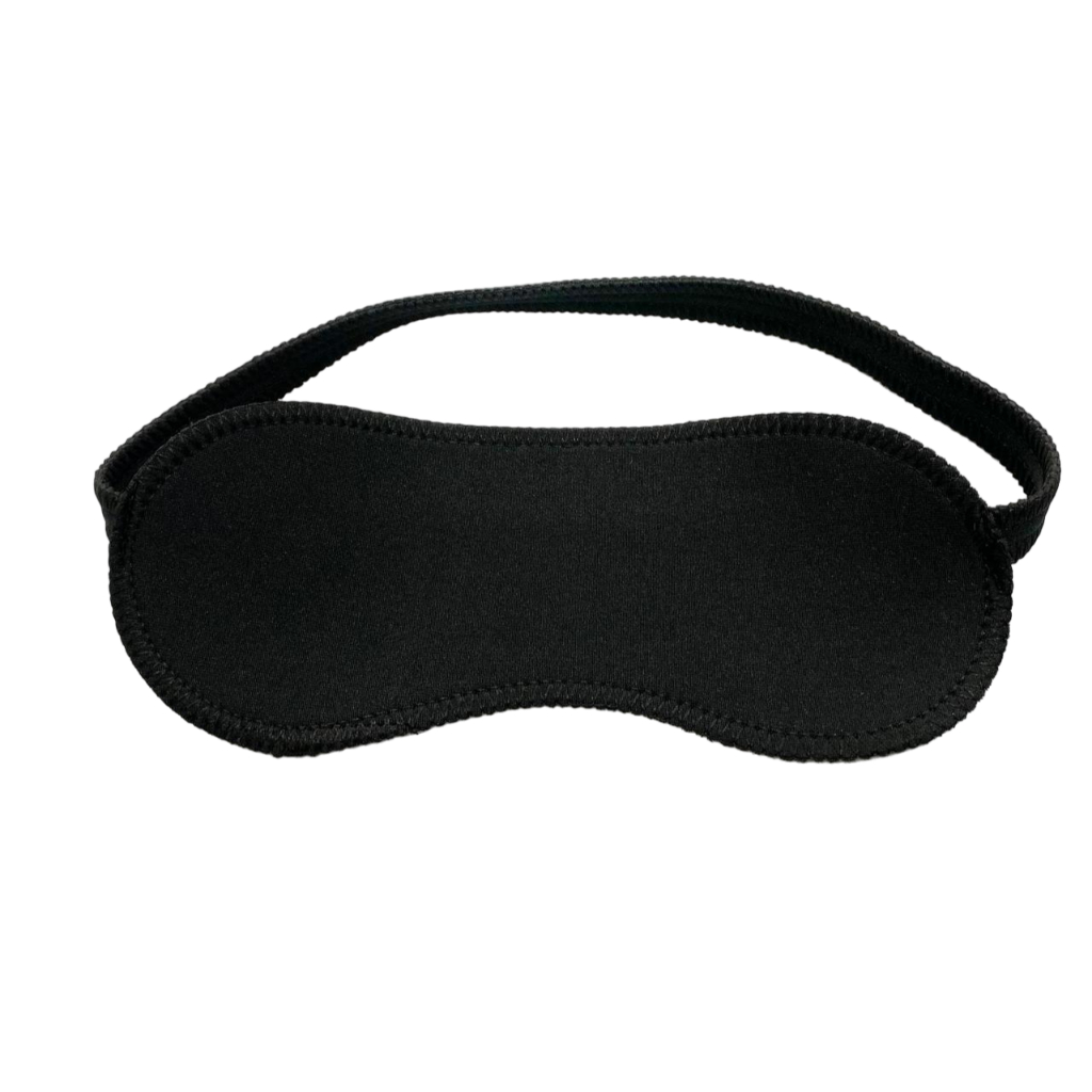 Mascara Tapa Olho Descanso Para Dormir Neoprene Qualidade em Oferta na Shopee