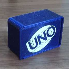 Uno Card Box - Porta Baralho / Organizador Baralho