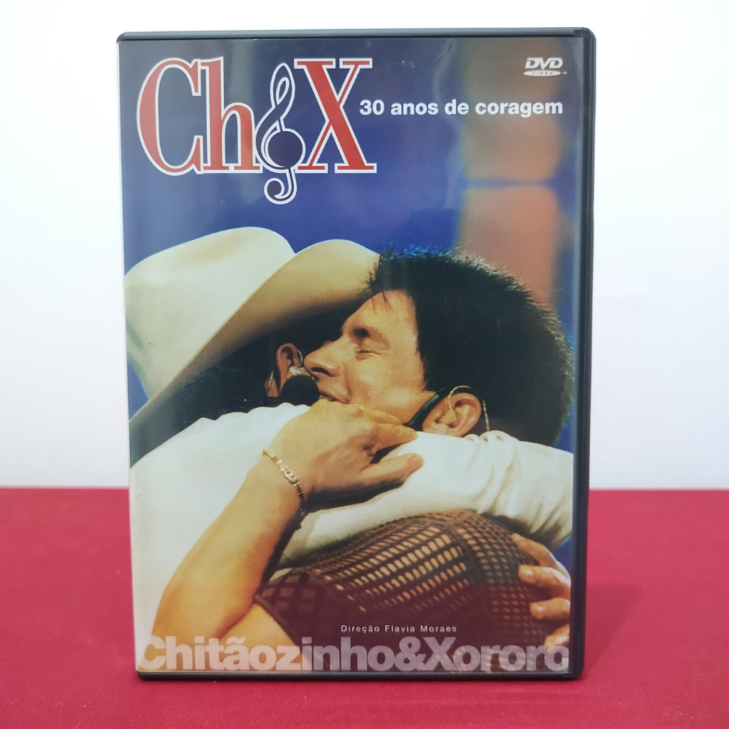 DVD - Chitãozinho e Xororó - 30 Anos de Coragem - 2001