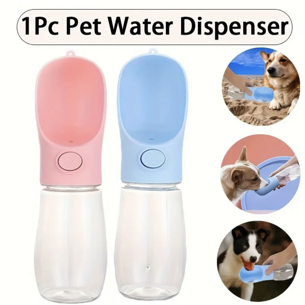 Garrafa Água Bebedouro Pet Passeio Com Trava Portátil 510ml -Z3 em Oferta na Shopee