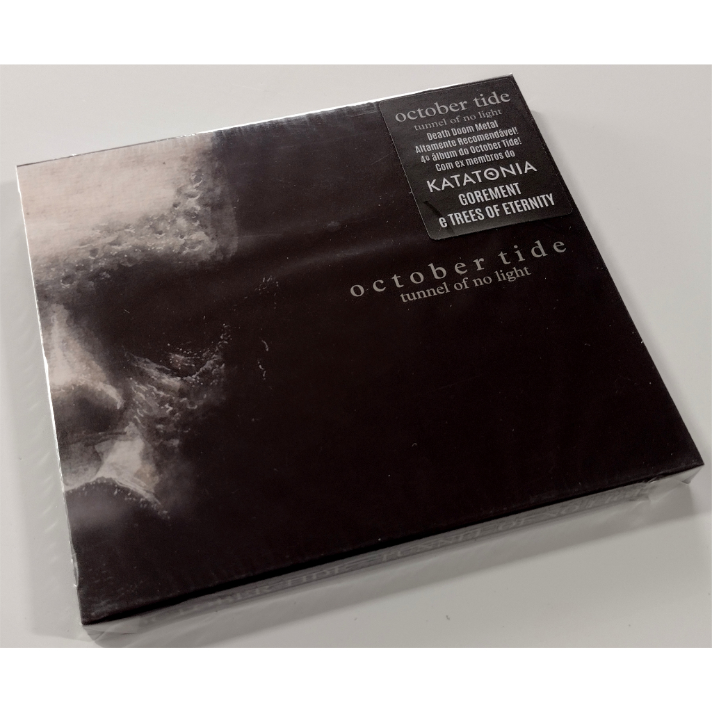 Cd October Tide Tunnel of no Light Slipcase Novo Lacrado