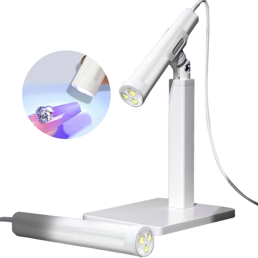 Suporte de lâmpada portátil para manicure a word Suporte multifuncional com rotação de 360 graus Lâmpada de cozimento de em Oferta na Shopee