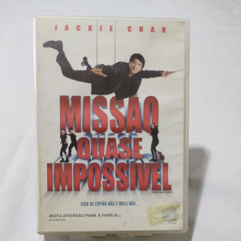 DVD MISSÃO QUASE IMPOSSÍVEL USADO DUBLADO ORIGINAL 24