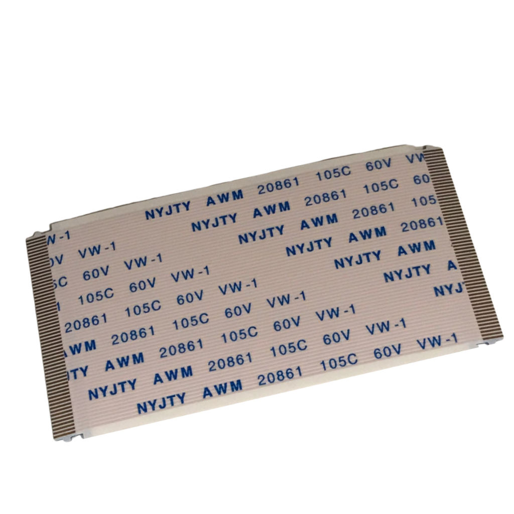 1 Cabo Flat 60 Vias Com Trava 6cm Compatível   Para Tcon  Awm 20861 105c 60v