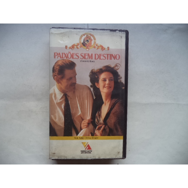 Fita Vhs Paixões Sem Destino Original Legendado Nick Nolte Debra Winger romance