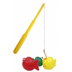 Kit Pescaria Brinquedo Kit 1/2/3/4 unidades Pega Peixe Festa Junina 10 Peças
