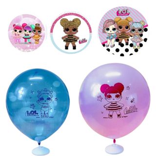 25~125 Balão Festa Boneca Lol Redondo 9 Pol. Regina em Oferta na Shopee