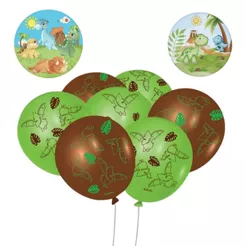 25~125 BALÃO DINOSSAURO BABY BEXIGA FESTA n°9 FESTCOLOR (CHOCO)