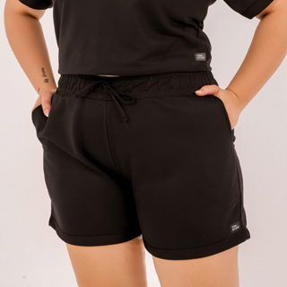 Shorts Feminino Bermuda Academia Treino Casual Plus Size Dona Onda em Oferta na Shopee