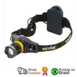 Lanterna De Led Para Cabeça Super Led Cree Llv 55 Vonder