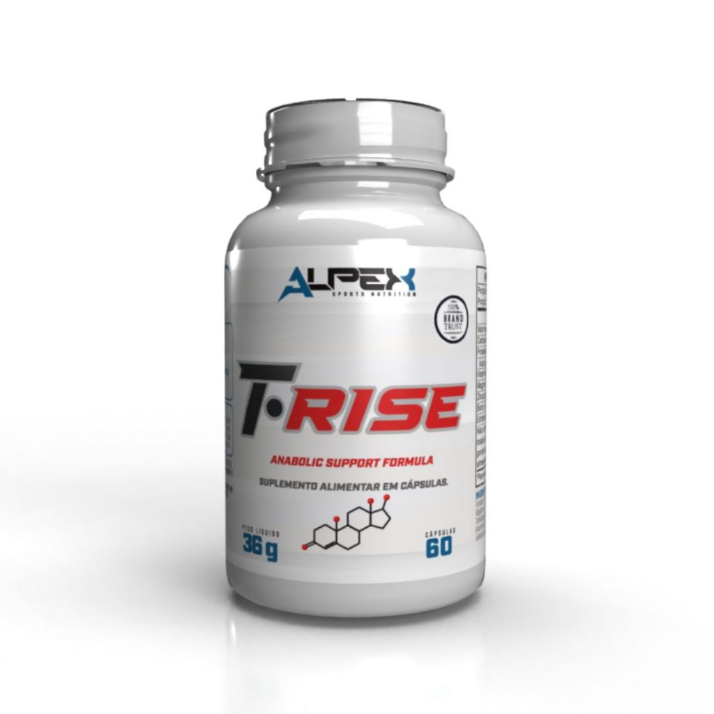 Pré Hormonal T-Rise 60 Caps - Alpex Nutrition