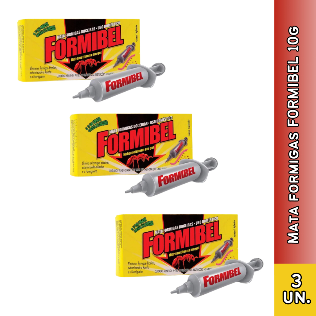 Formibel Eficaz Contra Formigas em Gel com Aplicador 10g em Oferta na Shopee