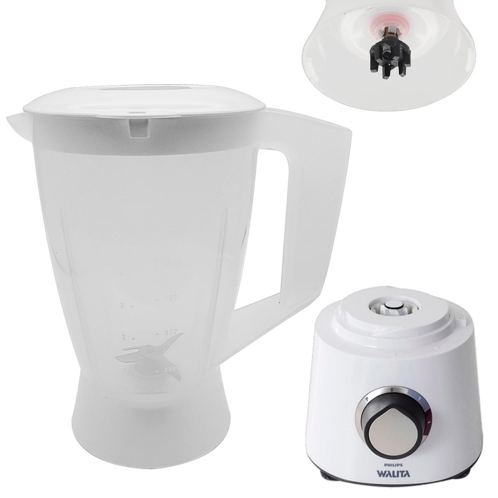 Copo Liquidificador Translucido Philips Walita Ri7761 Ri7762 (6672)