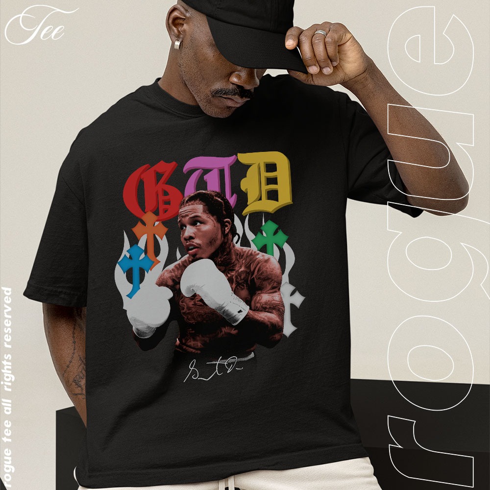 Camiseta Basica e OVERSIZED Gervonta Davis GTD Tank Boxe Champion Graphic Unissex