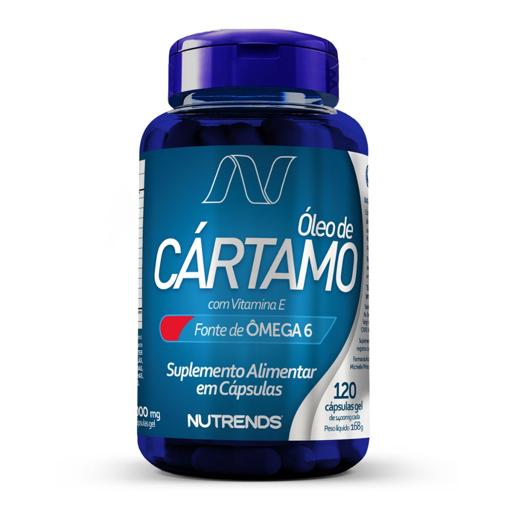 Óleo de Cártamo - 60 Cápsulas - Nutrends - Health