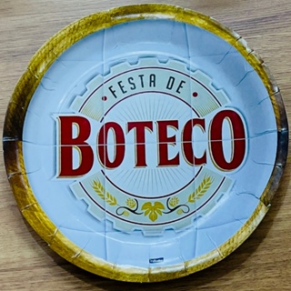 8 ~32 PRATO FESTA  BOTECO DE PAPEL 18 CM FESTCOLOR em Oferta na Shopee