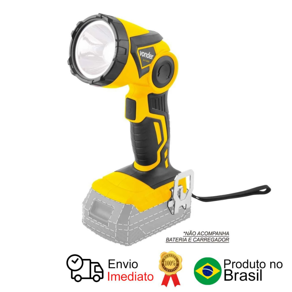 Lanterna De Led 18V Sem Bateria Ilv 1809 Vonder em Oferta na Shopee