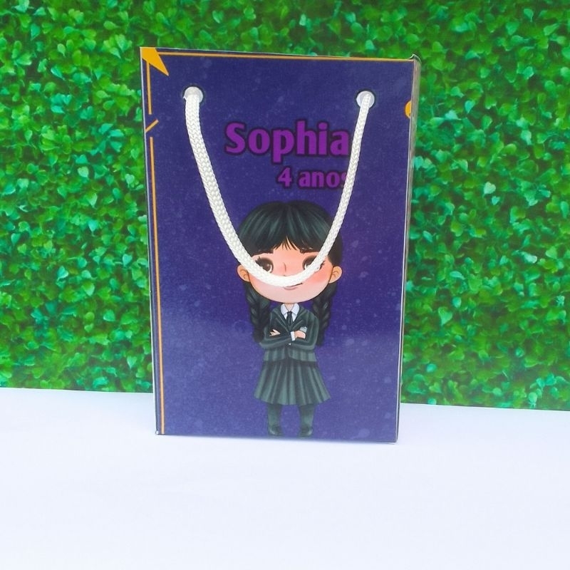 Sacolinha P Wandinha Cute Personalizados/Lembrancinhas de Festa/Aniversário