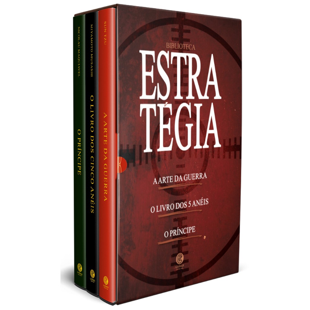 Biblioteca Estratégia - Box com 3 Livros - Edição de Luxo - Books & Magazines